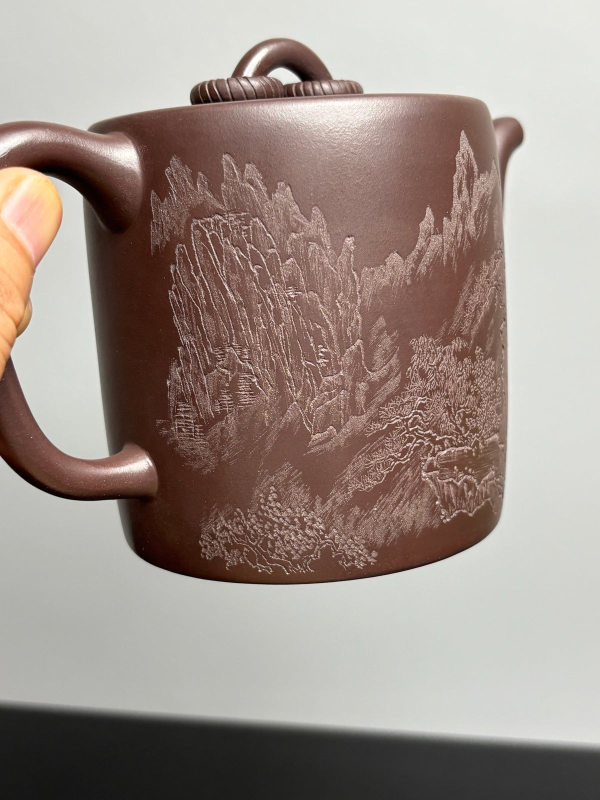 新品❤️中国紫砂十二精英·双省大师高建芳佳作《 景舟双圈壶》｜传世礼藏重器！原矿优质老紫泥·500cc