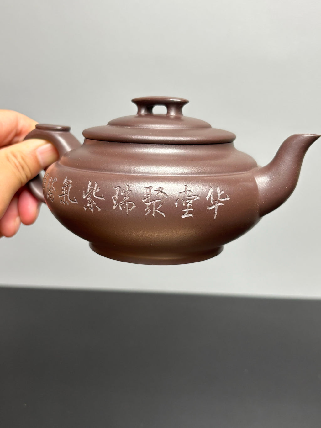新品❤️中国紫砂十二精英・両省（江蘇省・浙江省）認定マスター・高建芳の傑作《上新橋壺》｜家宝級の逸品！原鉱特級老紫泥・420cc
