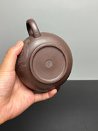 新品❤️中国紫砂十二精英・両省（江蘇省・浙江省）認定マスター・高建芳の傑作《上新橋壺》｜家宝級の逸品！原鉱特級老紫泥・420cc