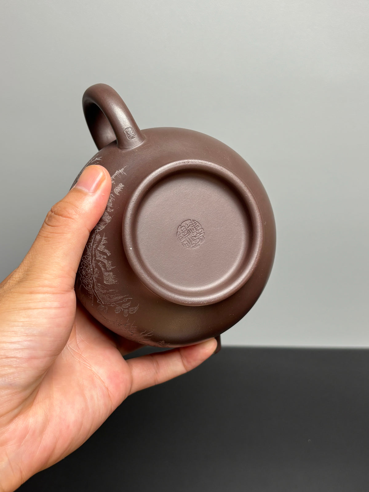 新品❤️中国紫砂十二精英·双省大师高建芳佳作《 掇只壶》｜传世礼藏重器！  原矿优质老紫泥·450cc