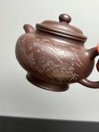 新品❤️中国紫砂十二精英·双省大师高建芳佳作《 掇只壶》｜传世礼藏重器！  原矿优质老紫泥·450cc