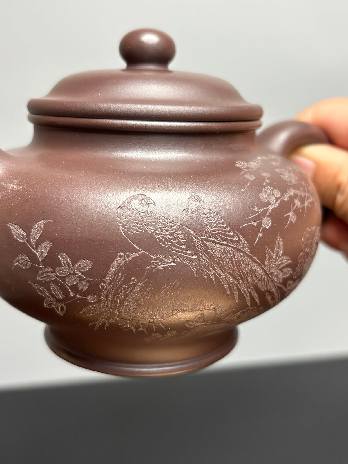 新品❤️中国紫砂十二精英·双省大师高建芳佳作《 掇只壶》｜传世礼藏重器！  原矿优质老紫泥·450cc