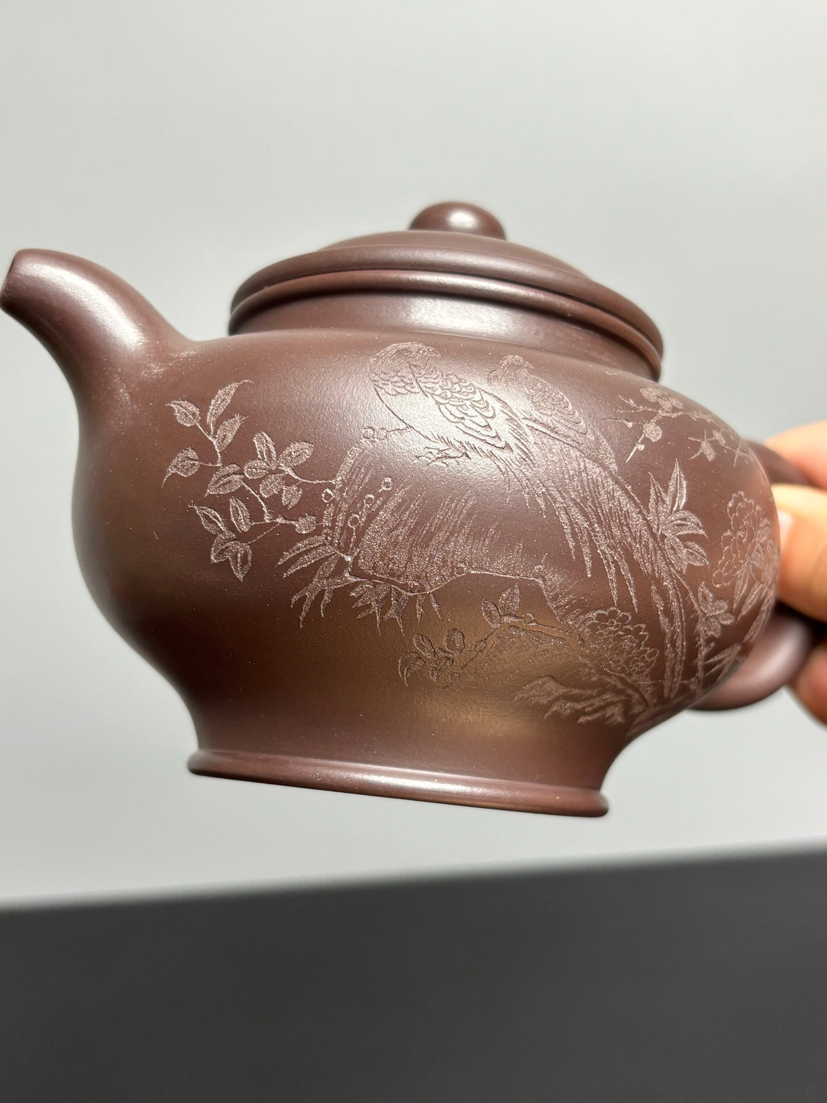 新品❤️中国紫砂十二精英·双省大师高建芳佳作《 掇只壶》｜传世礼藏重器！  原矿优质老紫泥·450cc