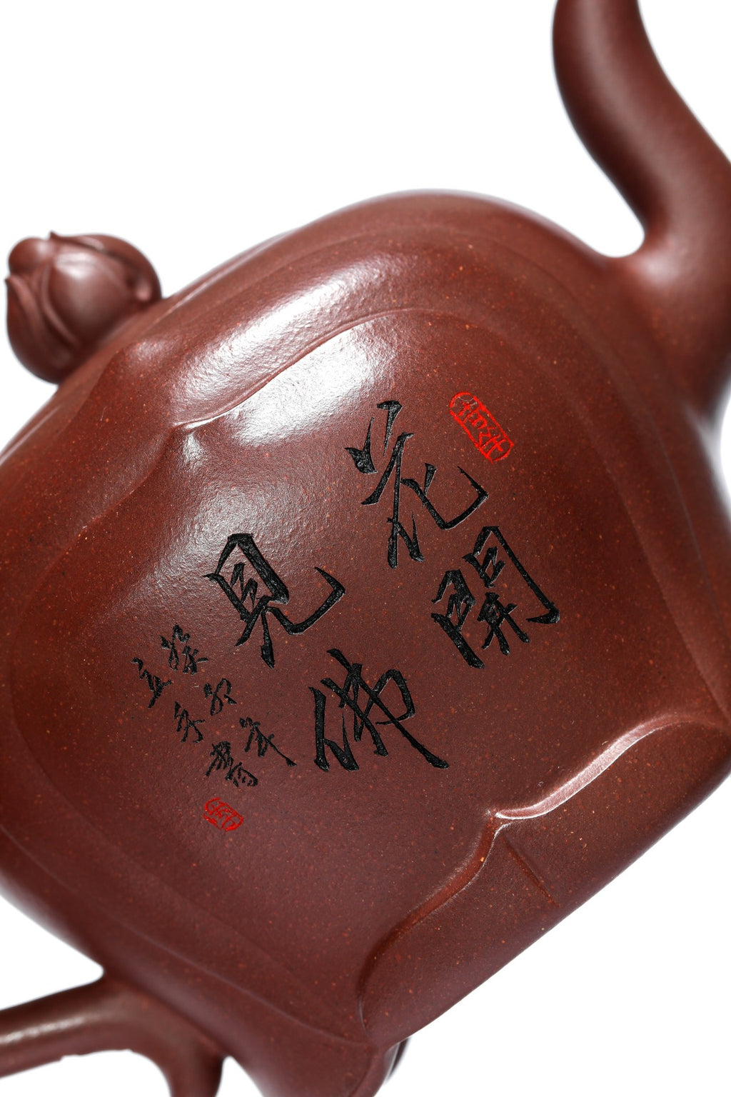 江苏省大师谈跃伟高徒·高工范老师《花开见佛》收藏重器👍  原矿深井底槽青·400cc 高级工艺美术师·范老师·制 江苏省乡村振兴技艺师·立禾·刻