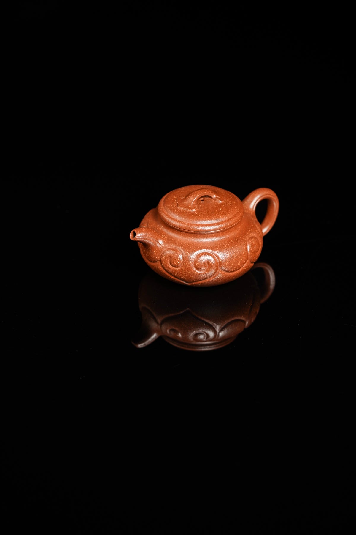 仿古如意壶｜实用小品茶器  ——原矿优质降坡泥·120cc ——著名紫砂艺人 路遥 精制