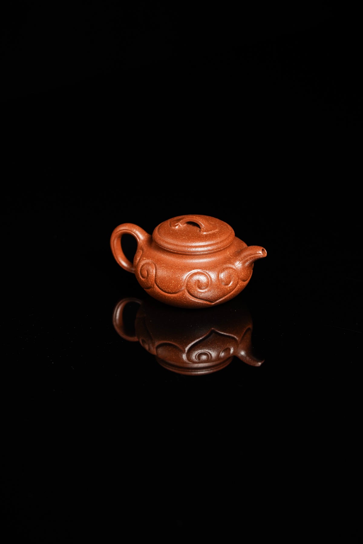 仿古如意壶｜实用小品茶器  ——原矿优质降坡泥·120cc ——著名紫砂艺人 路遥 精制