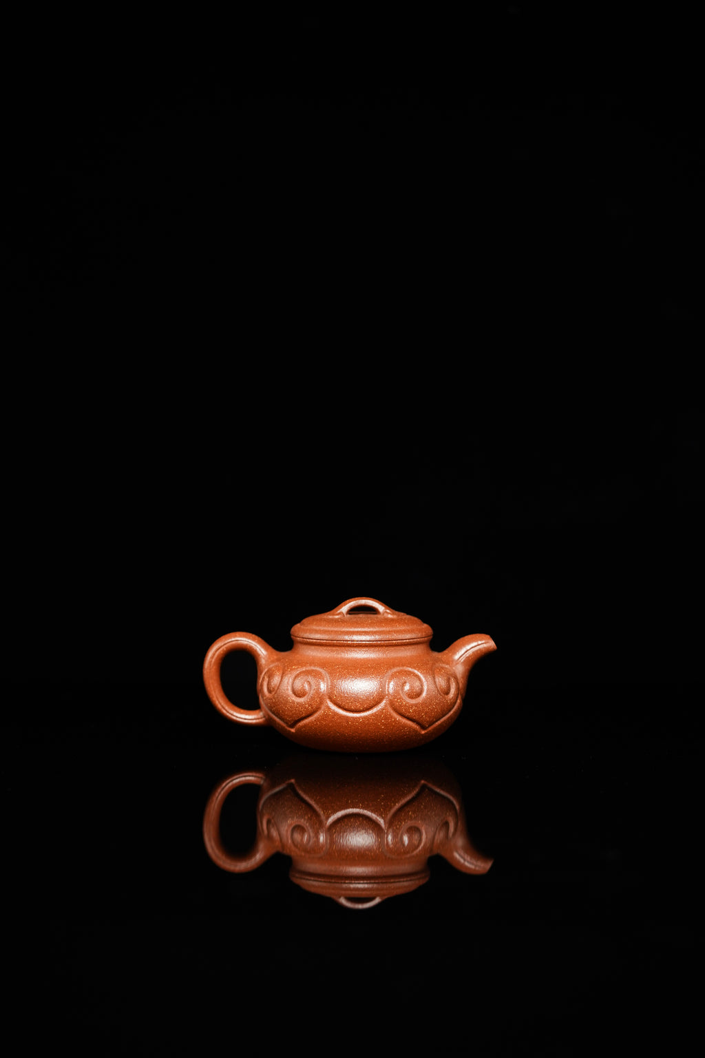 仿古如意壶｜实用小品茶器  ——原矿优质降坡泥·120cc ——著名紫砂艺人 路遥 精制
