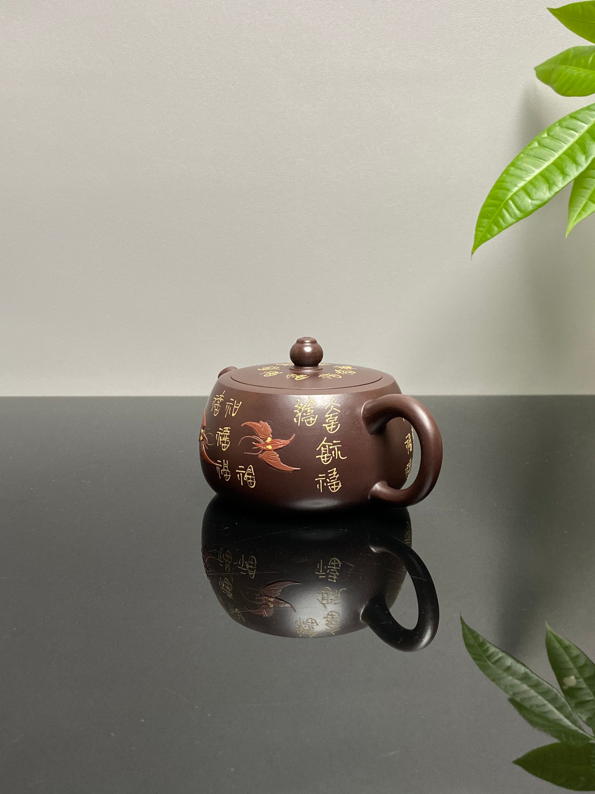 新品❤️原矿紫砂好料好工《百福呈祥壶》实用精品！  ——原矿优质老紫泥·230cc ——紫砂陶艺家·狄好好