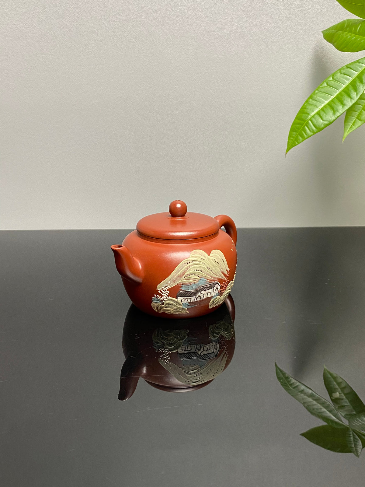新品❤️原矿紫砂好料好工《珠润山居壶》实用精品！  ——原矿优质朱泥·190cc ——紫砂陶艺家·相新寅