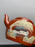 新品❤️原矿紫砂好料好工《珠润山居壶》实用精品！  ——原矿优质朱泥·190cc ——紫砂陶艺家·相新寅