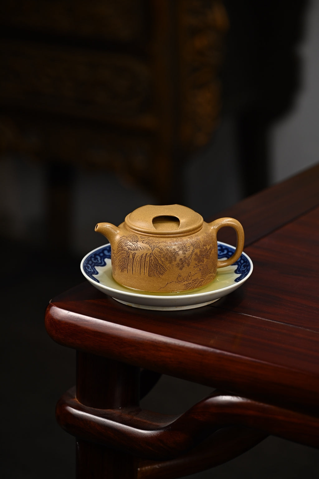 牛盖莲子·全手工 /高工高卫萍作品/容量330cc/原矿段泥