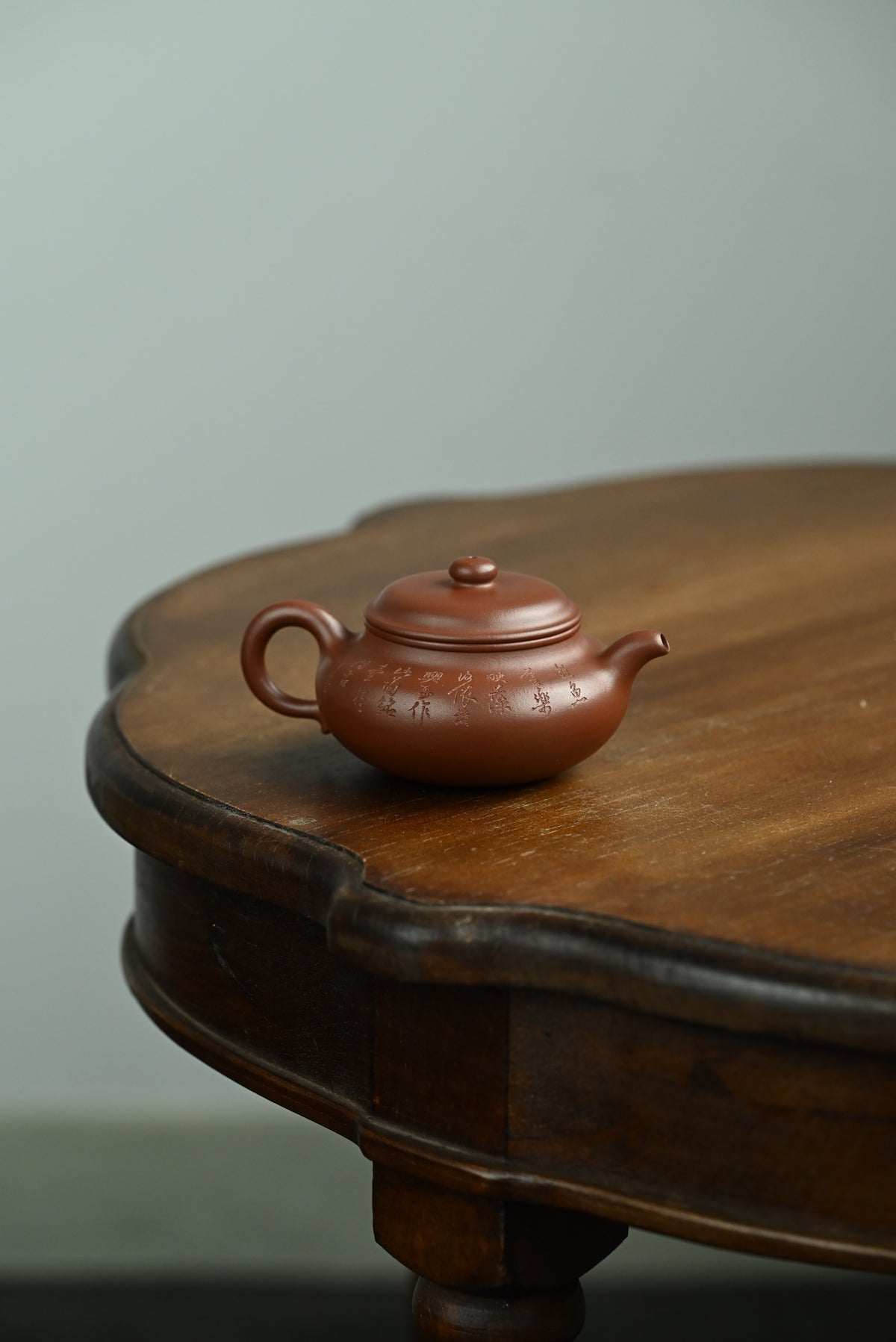 仿古·全手工/传统器高手沈妮作品 容量180cc/极品紫泥