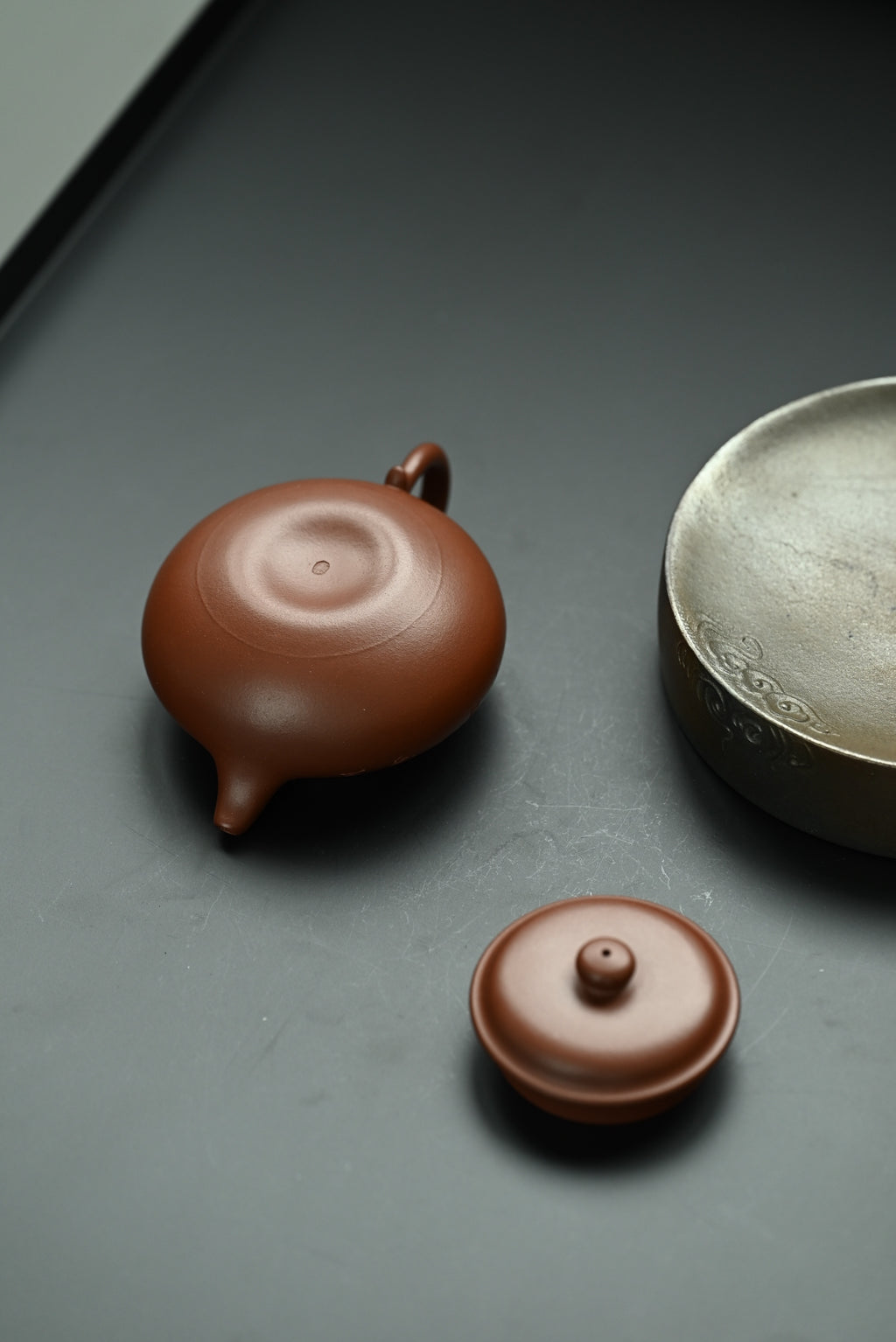 仿古·全手工/传统器高手沈妮作品 容量180cc/极品紫泥
