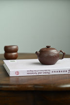 海棠套组·全手工 /省大师陈富强高徒徐秋璐作品  /容量150cc/原矿紫泥