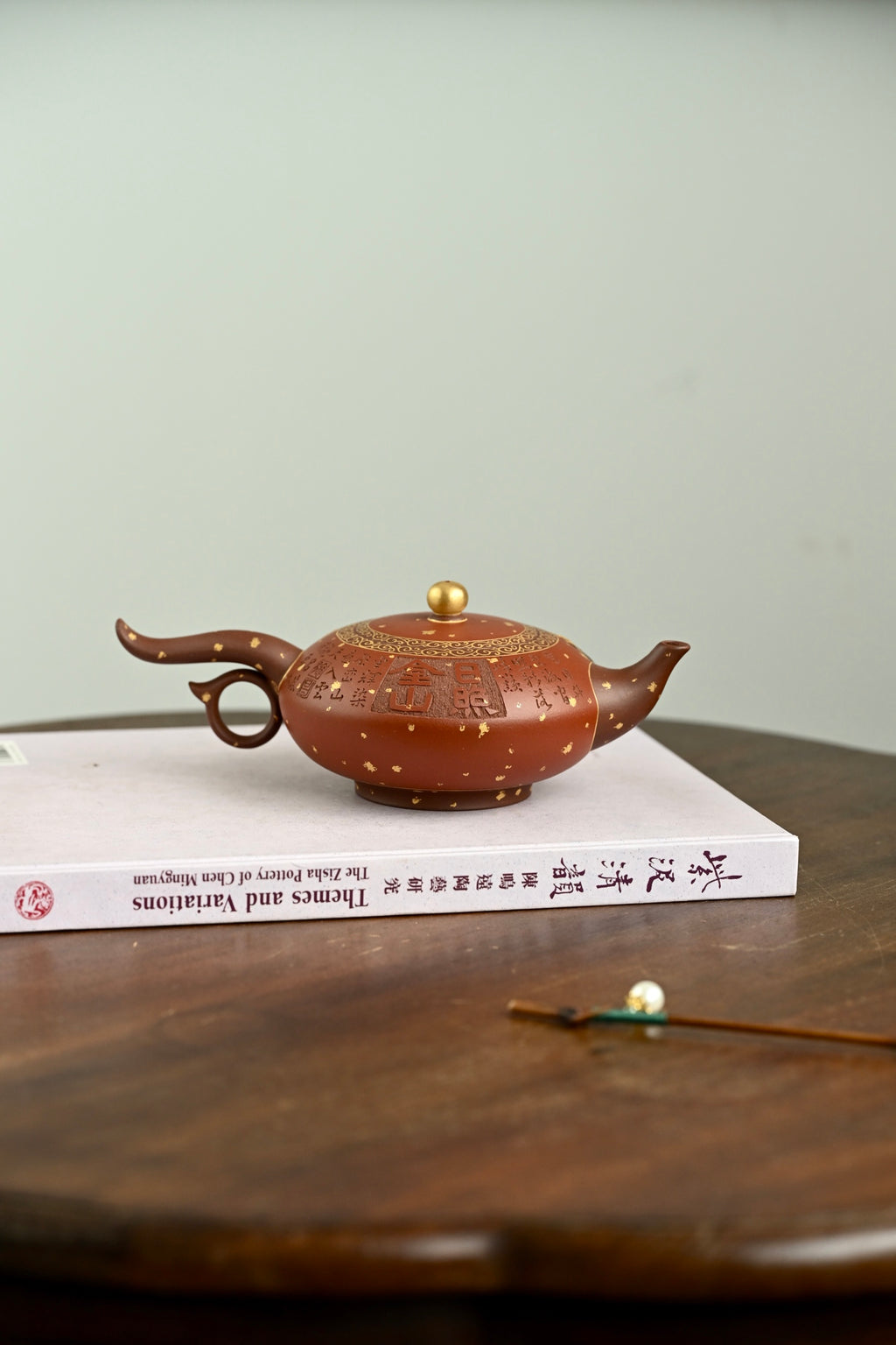 飞鸿·日照金山·全手工 六届全手工大赛一等奖高工施昌作品 /容量360cc/原矿底槽清