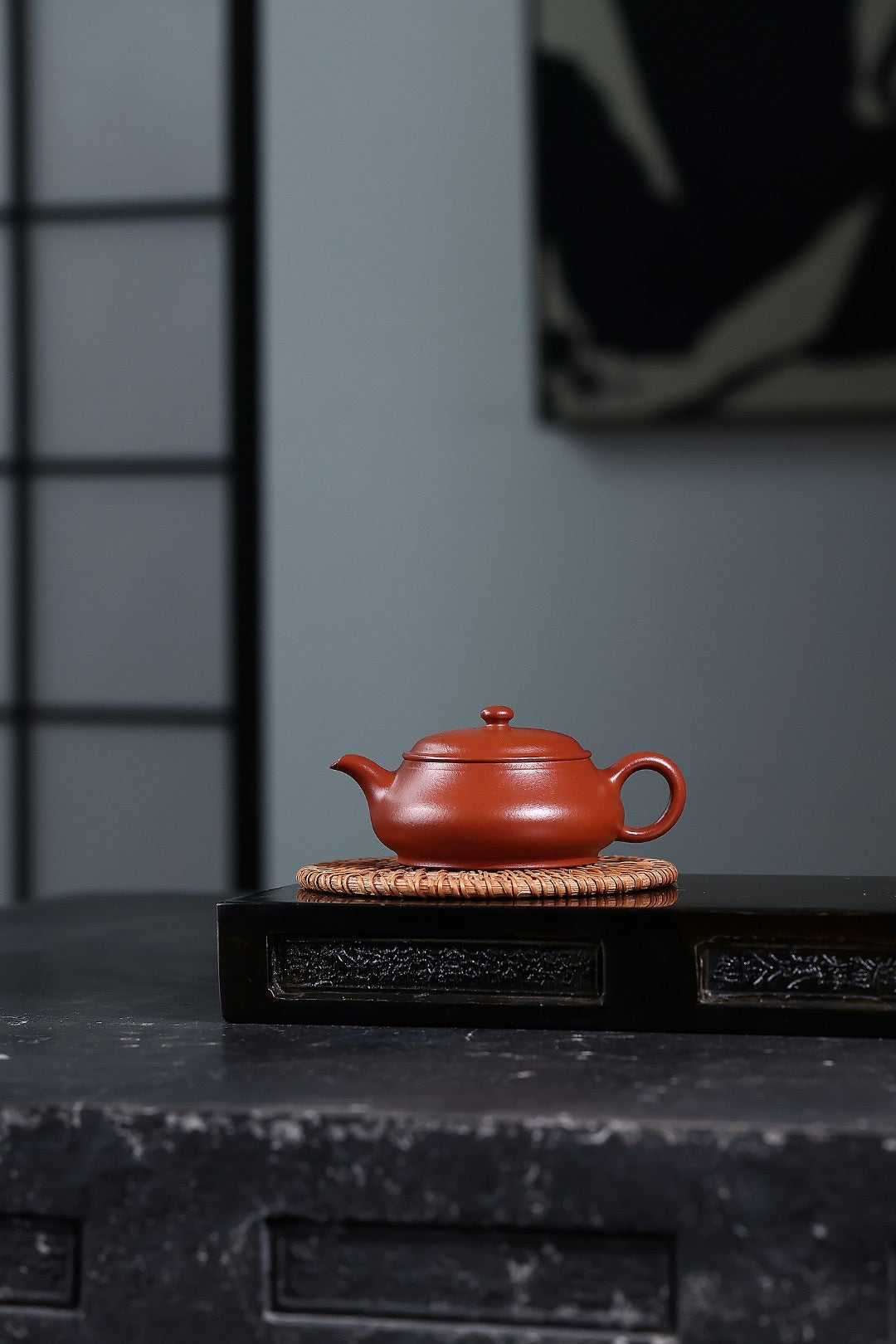 小品丨传统款｜光素｜明炉 大红袍，120cc，内推孔，赵雪婷