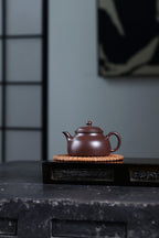 小品丨传统款｜光素｜怀隐 文革紫泥，130cc，内推孔，孟倩