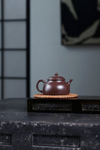 小品丨传统款｜光素｜怀隐 文革紫泥，130cc，内推孔，孟倩