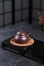 小品丨传统款｜光素｜怀隐 文革紫泥，130cc，内推孔，孟倩