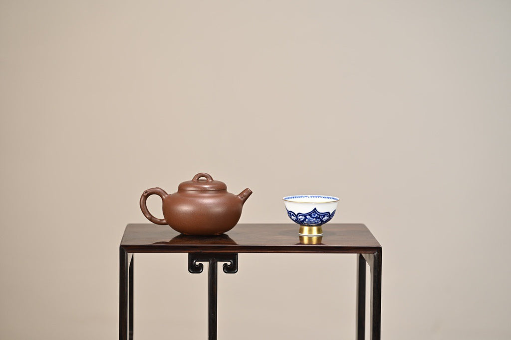 夏至·全手工  /马景辉高徒王志豪作品 /容量200cc/四号井紫泥