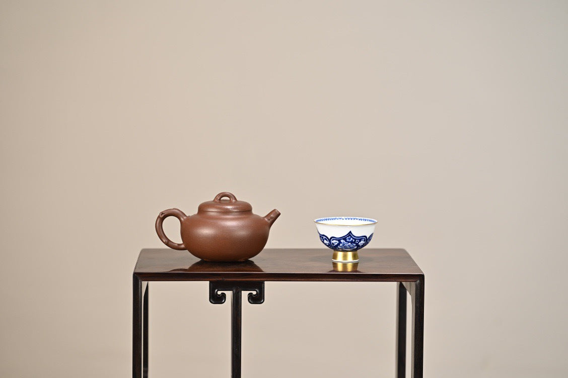 夏至·全手工  /马景辉高徒王志豪作品 /容量200cc/四号井紫泥