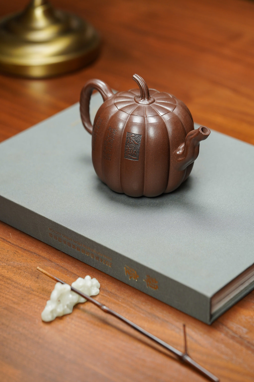 昌鸿紫砂 礼藏至尊｜双国大师李昌鸿臻品《瓜趣壶》收藏送礼皆宜重器！  原矿优质底槽清·400cc