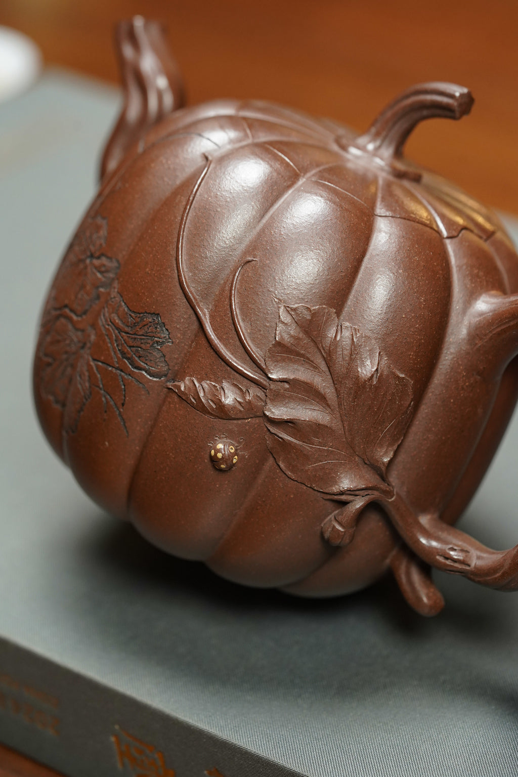 昌鸿紫砂 礼藏至尊｜双国大师李昌鸿臻品《瓜趣壶》收藏送礼皆宜重器！  原矿优质底槽清·400cc