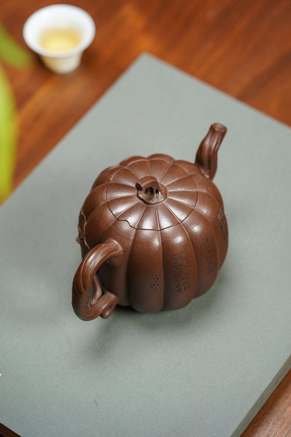 昌鸿紫砂 礼藏至尊｜双国大师李昌鸿臻品《瓜趣壶》收藏送礼皆宜重器！  原矿优质底槽清·400cc