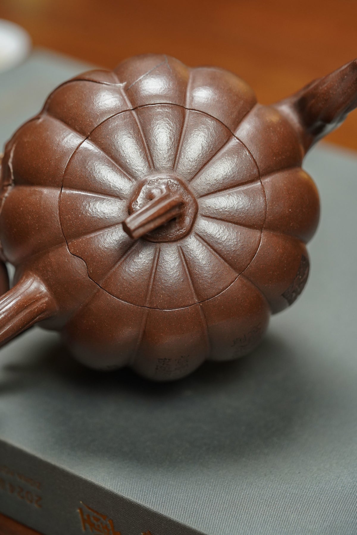 昌鸿紫砂 礼藏至尊｜双国大师李昌鸿臻品《瓜趣壶》收藏送礼皆宜重器！  原矿优质底槽清·400cc