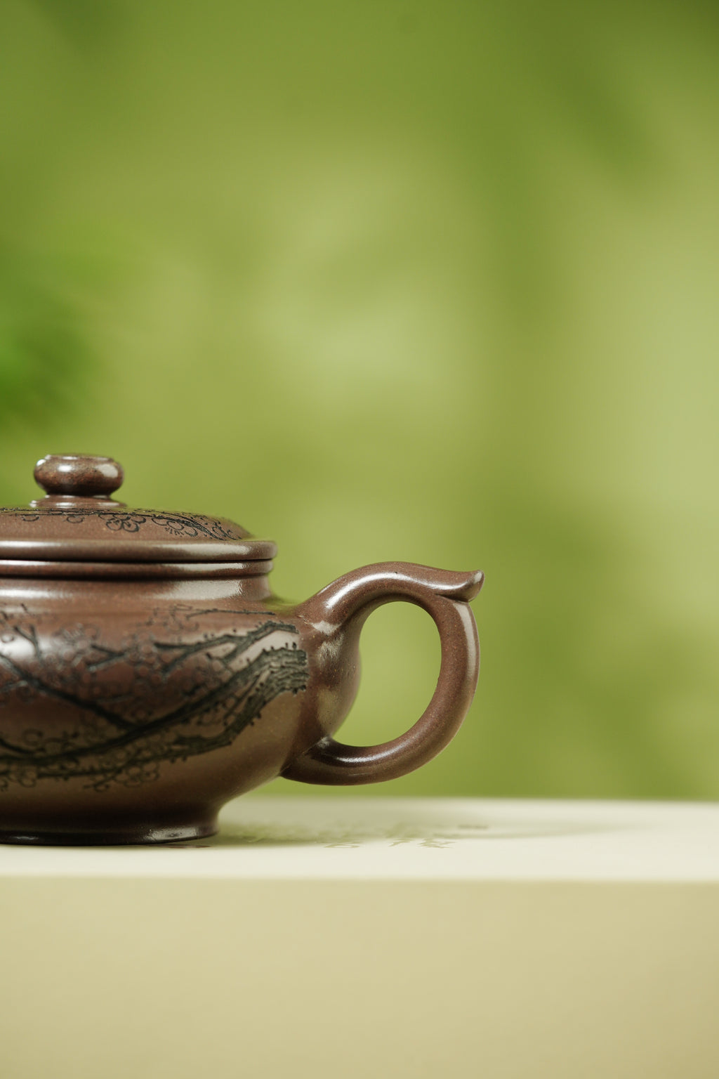昌鸿紫砂 礼藏至尊｜双国大师李昌鸿臻品《扁樱壶》收藏送礼皆宜重器！ 原矿优质老紫泥·260cc