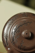 昌鸿紫砂 礼藏至尊｜双国大师李昌鸿臻品《扁樱壶》收藏送礼皆宜重器！ 原矿优质老紫泥·260cc