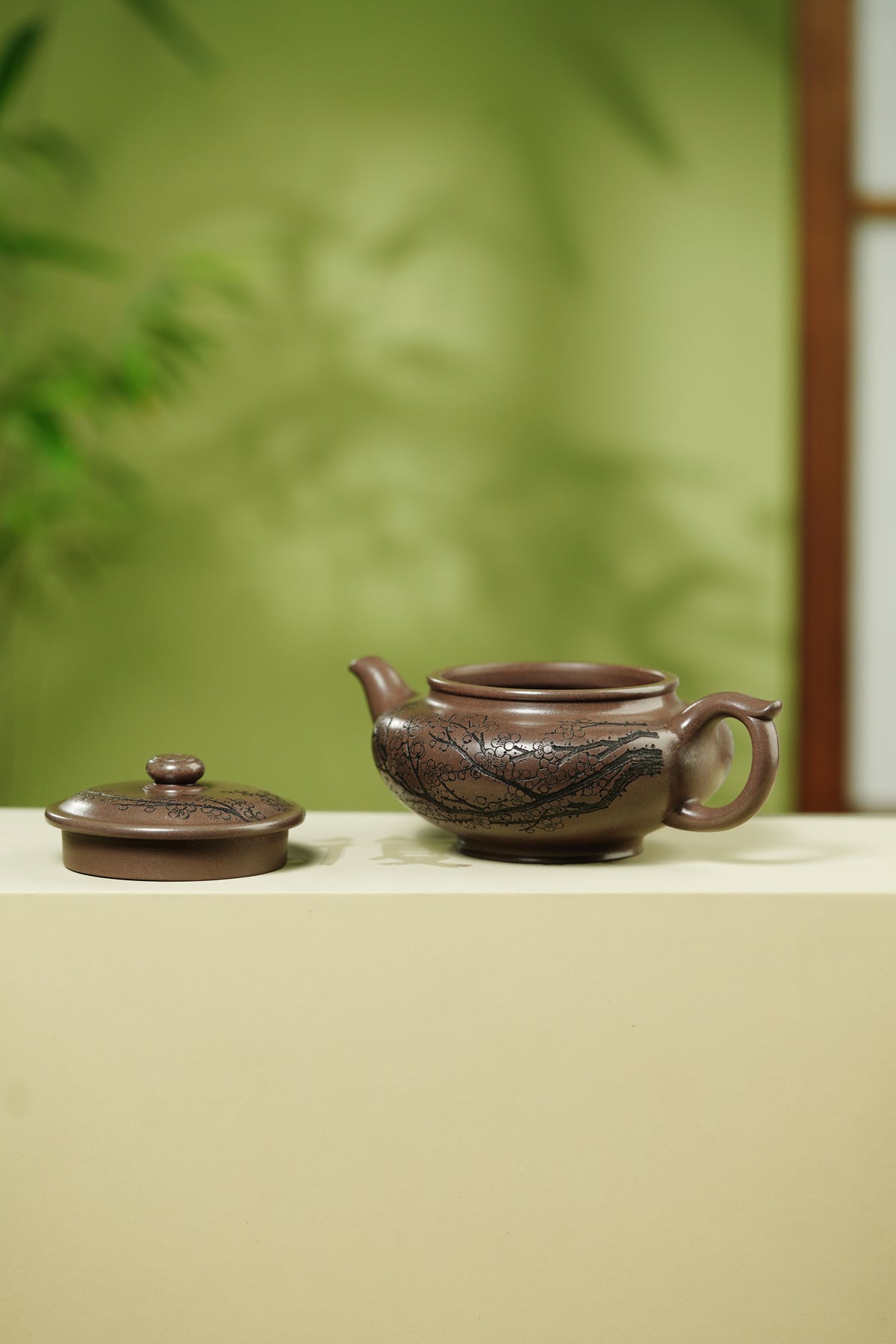 昌鸿紫砂 礼藏至尊｜双国大师李昌鸿臻品《扁樱壶》收藏送礼皆宜重器！ 原矿优质老紫泥·260cc