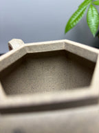 陈宏林大师传世巅峰臻品【六方宫灯壶】收藏送礼·双绝重器! ——原矿优质芝麻段·300cc ——紫砂山水陶刻天花板·陈宏林亲工