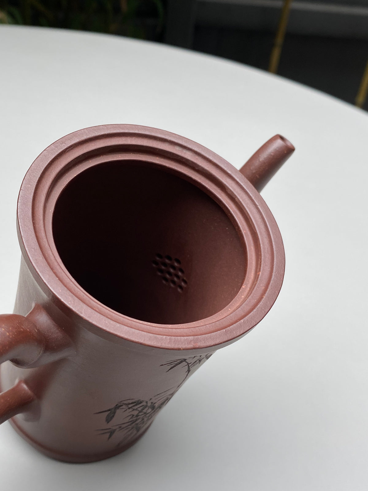 储立之大师传世典藏重器《高竹节套组》是礼藏双宜首选的高端艺术品！  ——原矿优质 紫泥·380cc ——江苏省工艺美术大师·储立之 之作