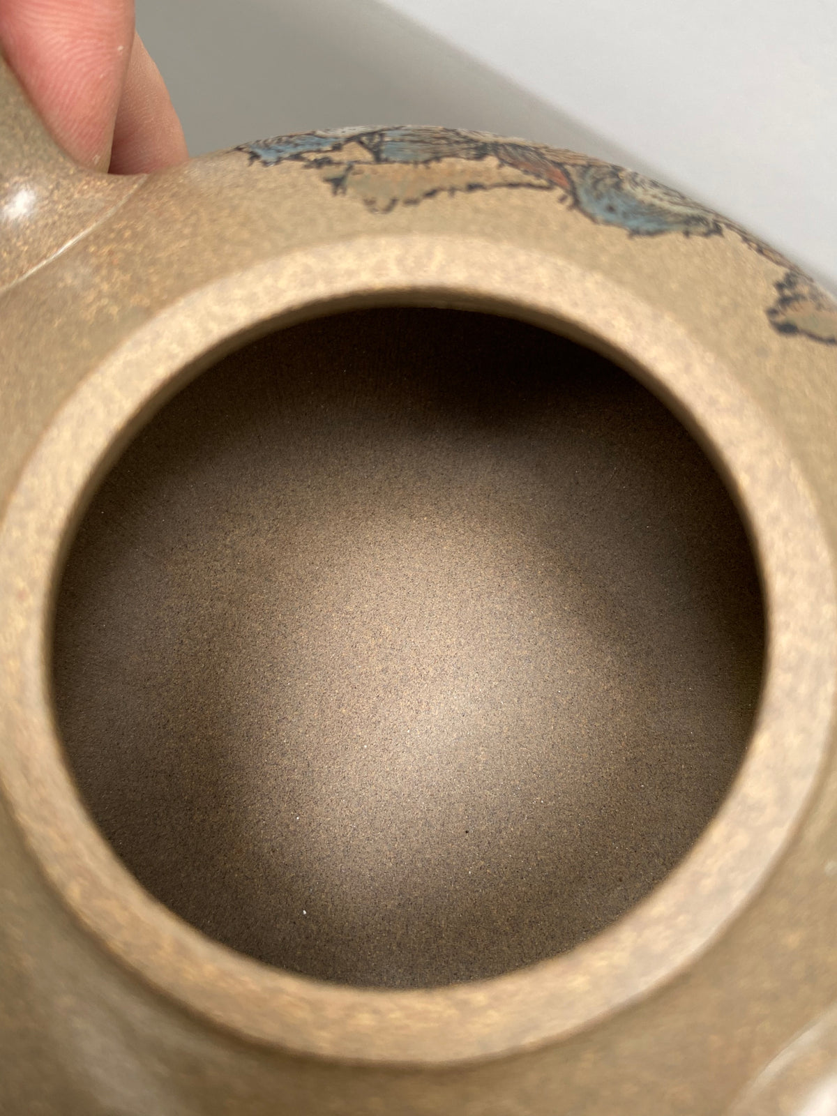 紫砂界彩刻山水标杆·李峰臻品《玉龙壶》礼藏双绝 传世重器！  ——原矿优质青段·320cc ——著名紫砂彩刻艺术家·李峰亲工