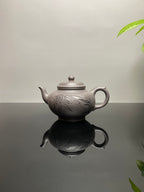 范泽锋高徒·邱爽紫砂潜力重器《笑樱壶》是您礼藏皆宜的高端艺术品👍  ——原矿优质天青泥·500cc