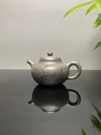 范泽锋高徒·邱爽紫砂潜力重器《柿圆壶》是您礼藏皆宜的高端艺术品👍  ——原矿优质天青泥·460cc