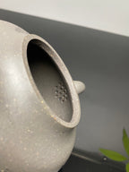 范泽锋高徒·邱爽紫砂潜力重器《柿圆壶》是您礼藏皆宜的高端艺术品👍  ——原矿优质天青泥·460cc