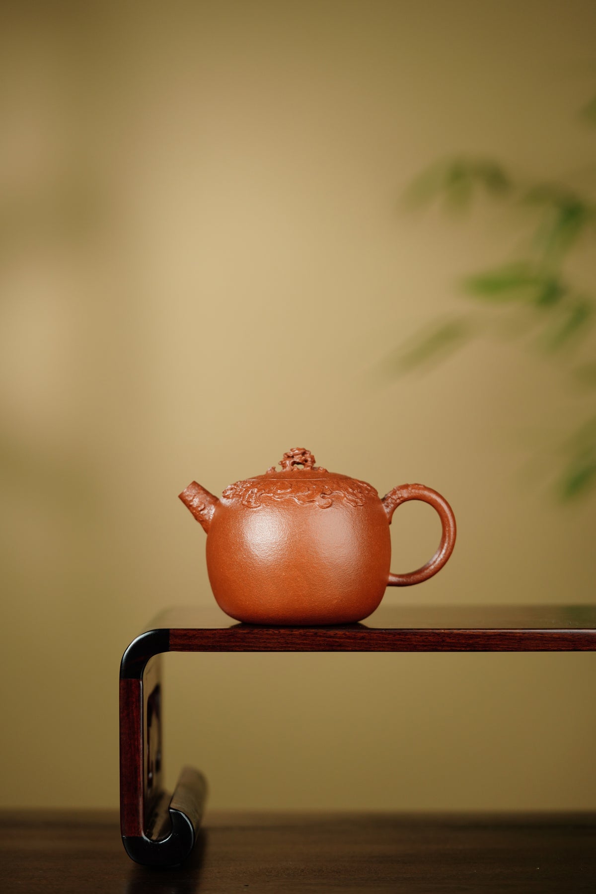 刘文科全手工巅峰之作《时来运转壶》妙趣天成｜高端礼藏｜世间唯一｜艺术孤品！  ——原矿优质小红泥·190cc ——太湖石艺术名家·刘文科(云植)全手工制