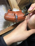 紫砂界80后方器标杆·耿浩巅峰臻品《闲者六方壶》礼藏传世，未来可期！（黄金墨龙）甄选原矿优质大红袍·200cc