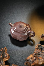 紫砂界80后方器标杆·耿浩巅峰臻品《正器八方壶》甄选原矿优质凤凰山青灰紫泥·300cc