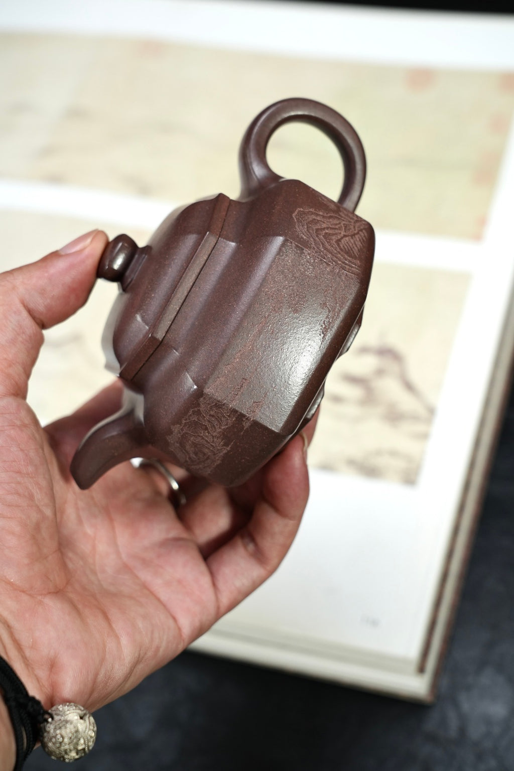 紫砂界80后方器标杆·耿浩巅峰臻品《正器八方壶》甄选原矿优质凤凰山青灰紫泥·300cc