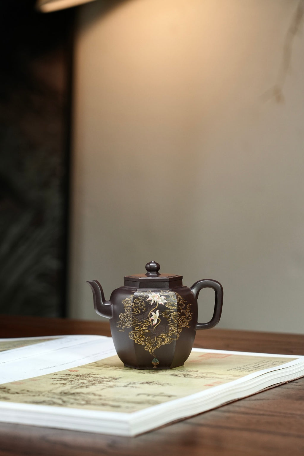 紫砂界80后方器标杆·耿浩巅峰臻品《连连登高壶》礼藏传世，未来可期！甄选原矿优质纯老紫泥·300cc