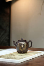 紫砂界80后方器标杆·耿浩巅峰臻品《连连登高壶》礼藏传世，未来可期！甄选原矿优质纯老紫泥·300cc