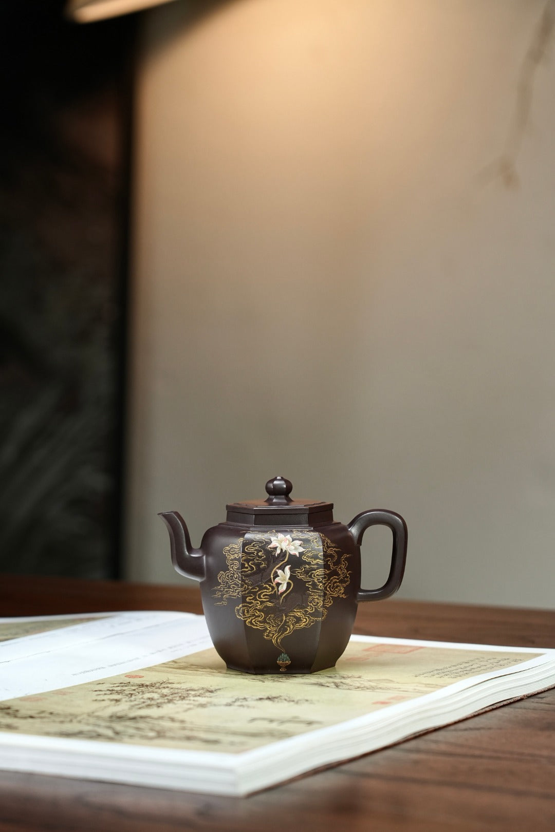 紫砂界80后方器标杆·耿浩巅峰臻品《连连登高壶》礼藏传世，未来可期！甄选原矿优质纯老紫泥·300cc