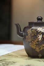 紫砂界80后方器标杆·耿浩巅峰臻品《连连登高壶》礼藏传世，未来可期！甄选原矿优质纯老紫泥·300cc