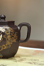 紫砂界80后方器标杆·耿浩巅峰臻品《连连登高壶》礼藏传世，未来可期！甄选原矿优质纯老紫泥·300cc