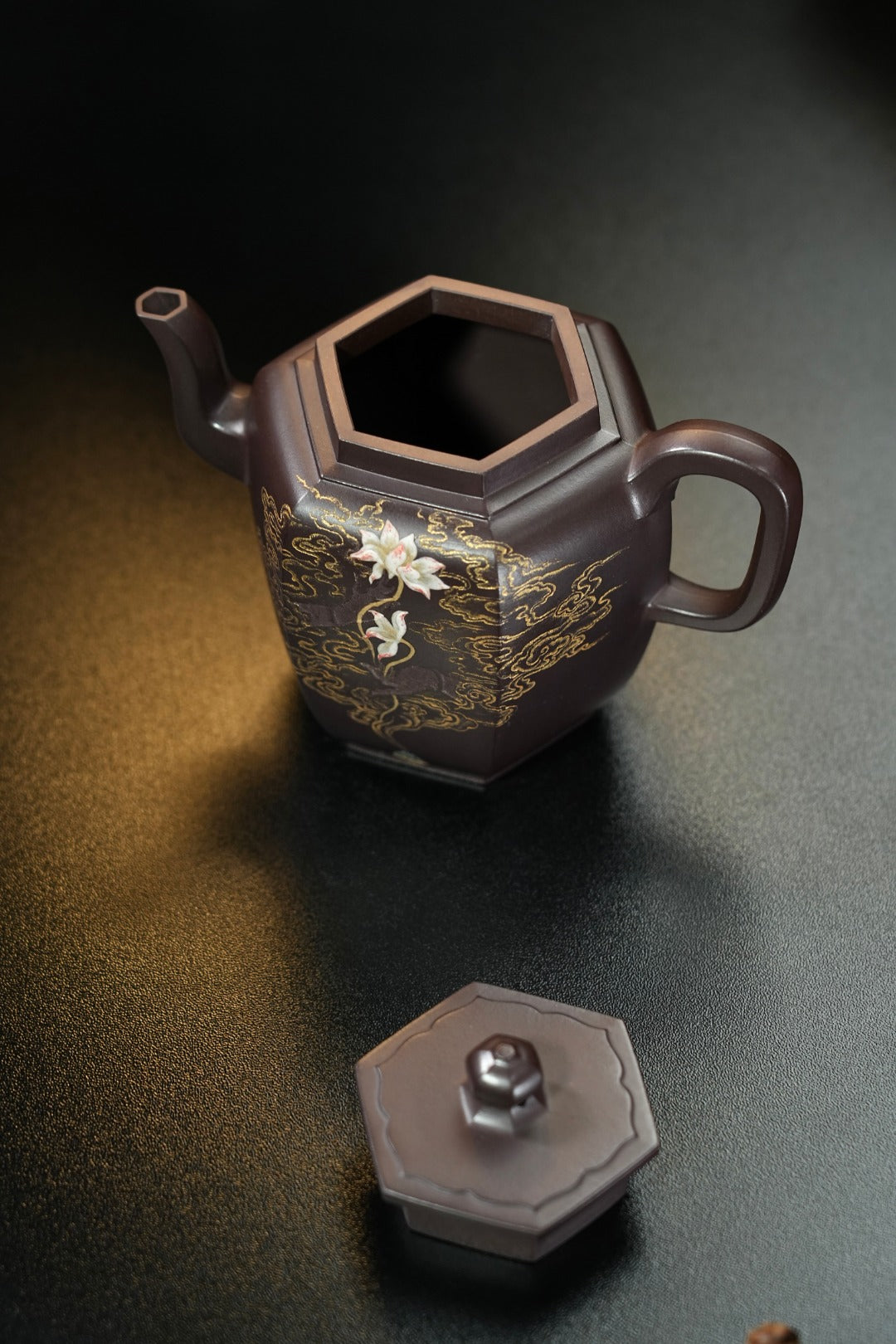 紫砂界80后方器标杆·耿浩巅峰臻品《连连登高壶》礼藏传世，未来可期！甄选原矿优质纯老紫泥·300cc