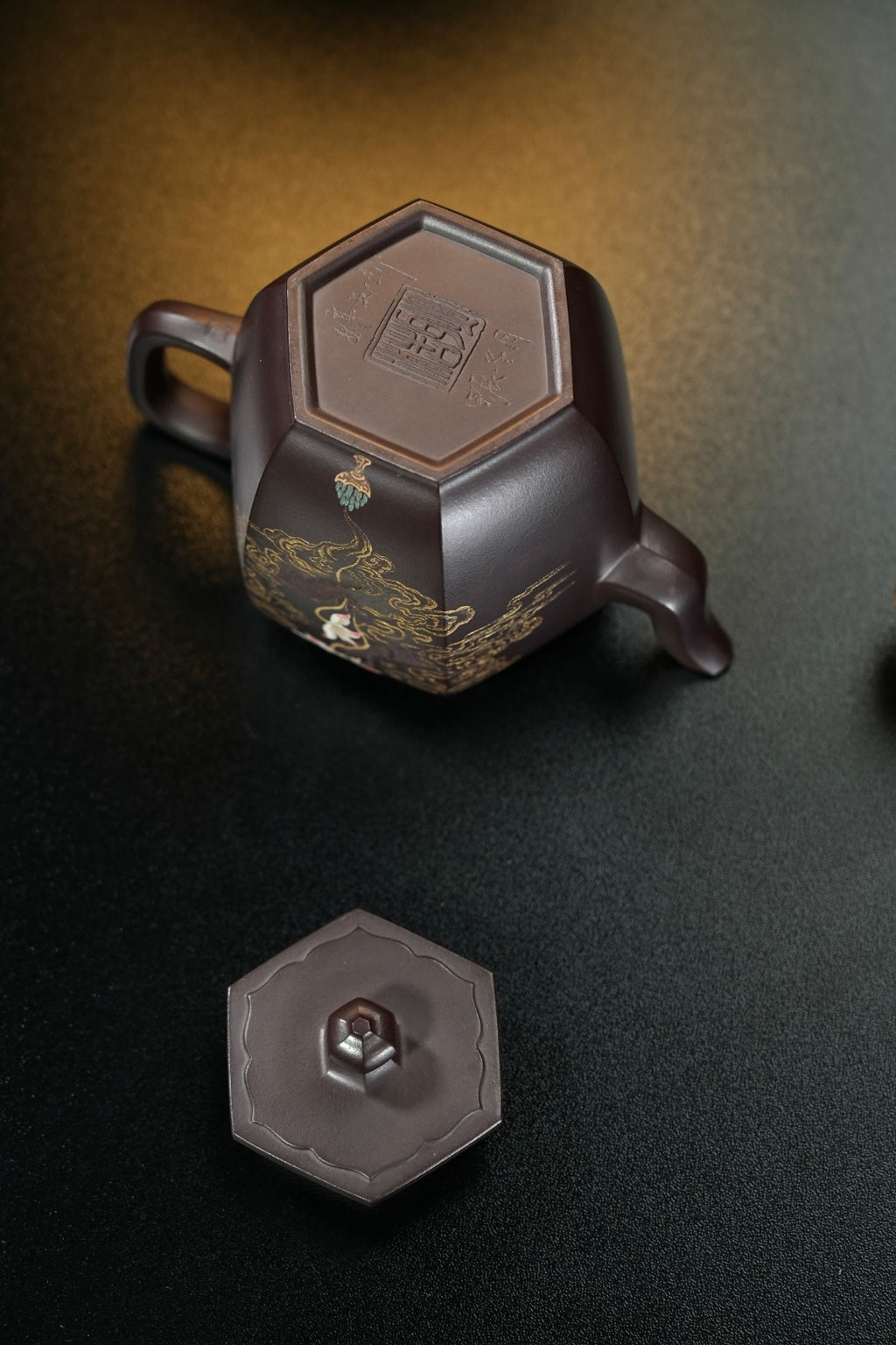 紫砂界80后方器标杆·耿浩巅峰臻品《连连登高壶》礼藏传世，未来可期！甄选原矿优质纯老紫泥·300cc