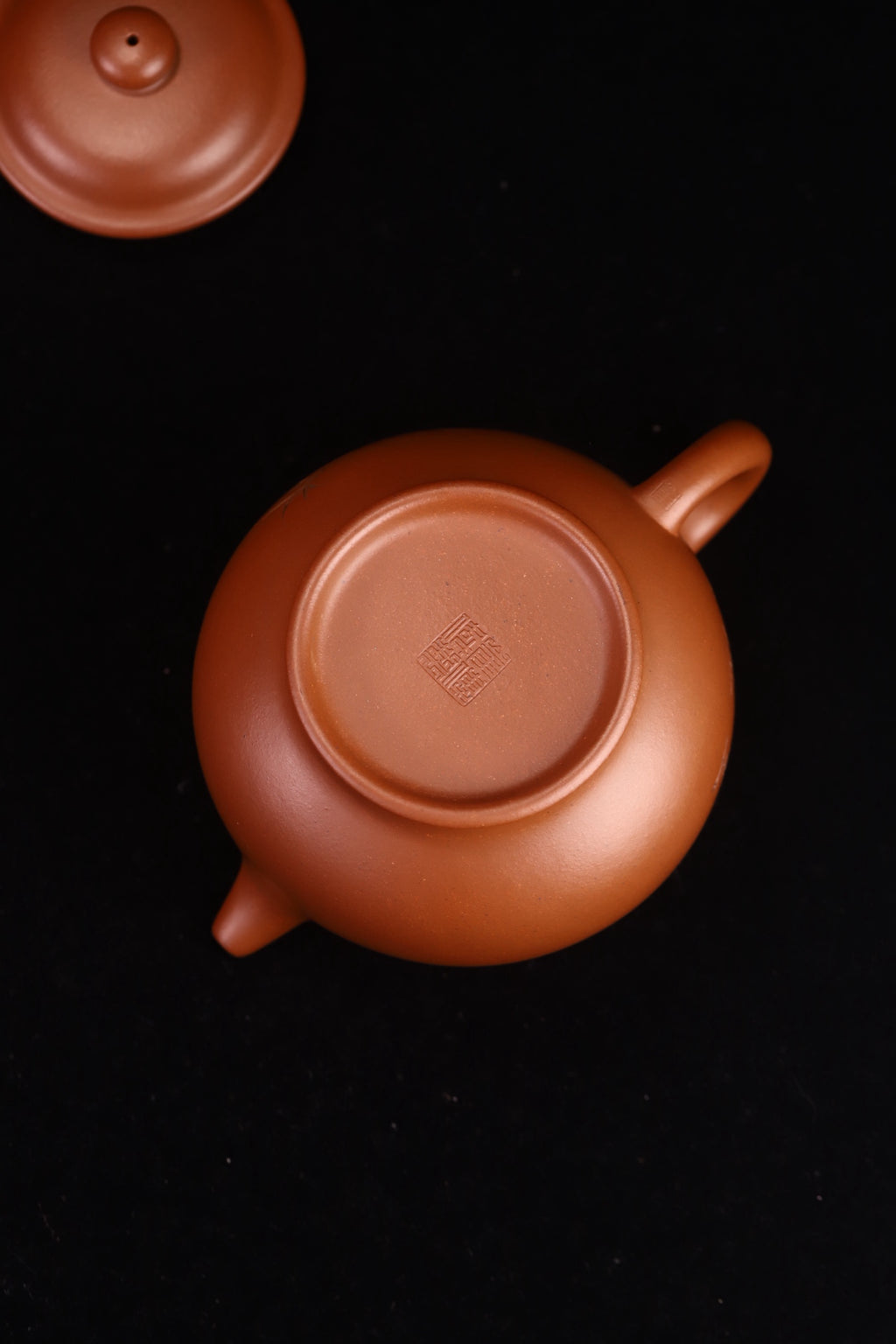 掇只·实力派陶手崔传伟·全手工/容量450cc/原矿红皮龙，精刻文人竹